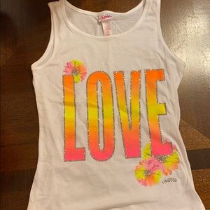 Justice size 8 tank top